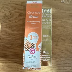 Grande Cosmetics GrandeBROW Brow Enhancing Serum Starter 0.05 Fl Oz 1.5ml Sealed